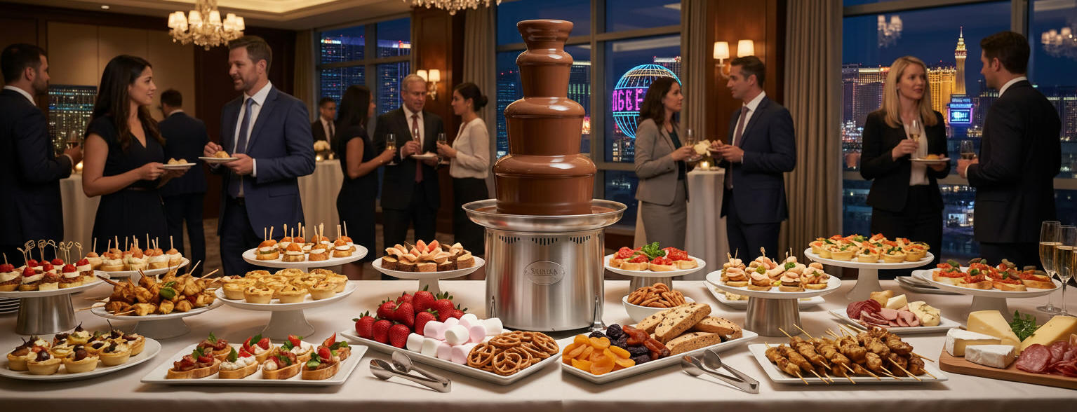 commercial chocolate fountain rentals in Las Vegas
