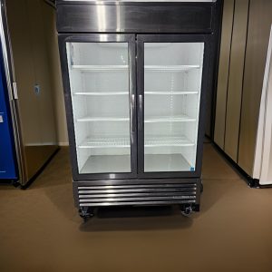 two door glass refrigerator cooler rental