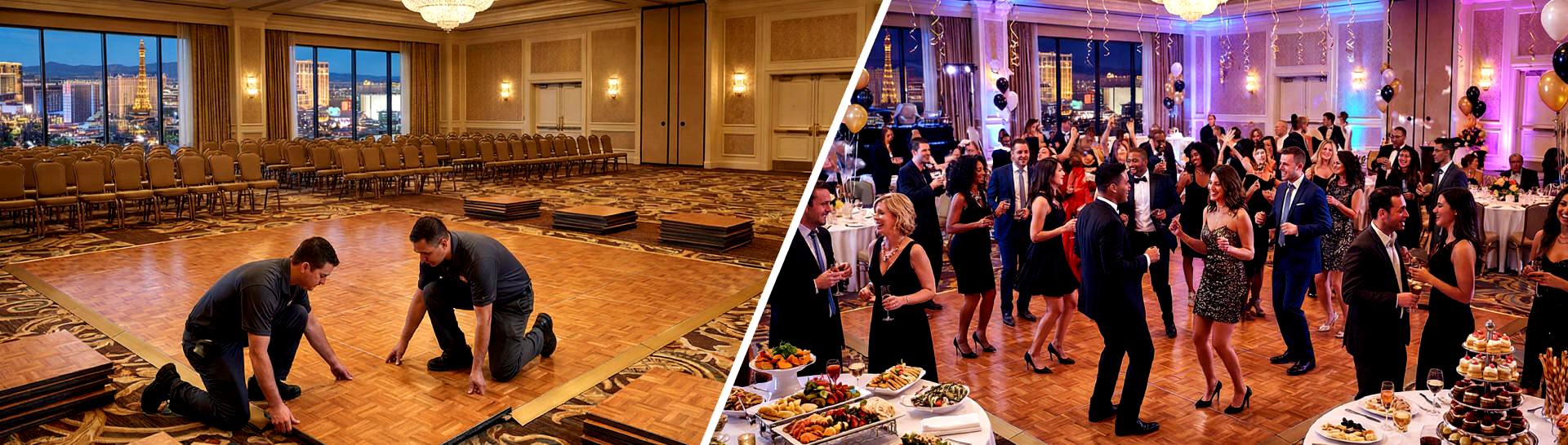 Dance Floor Rental Las Vegas for Weddings and Events