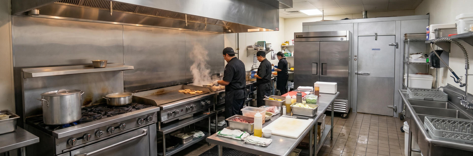 Commercial Kitchen Equipment for a Restaurant and Bar Startup in Las Vegas